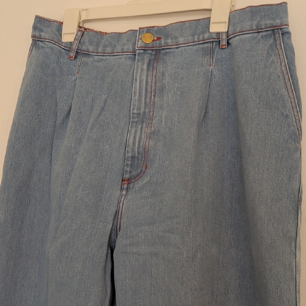 Big Bud Press Light Blue Flare Jeans - Picture 2 of 5